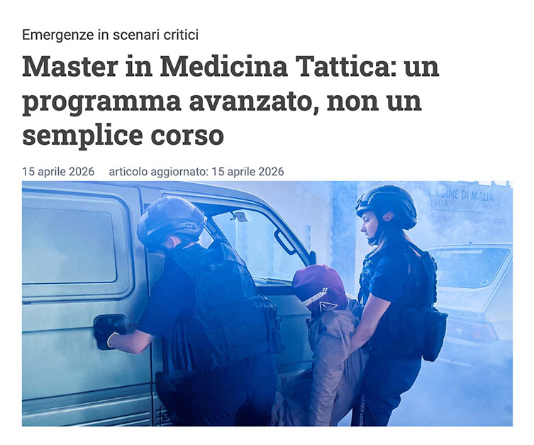 master medicina tattica